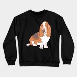 Basset Hound Crewneck Sweatshirt